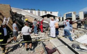Derrumbe iglesia Tamaulipas