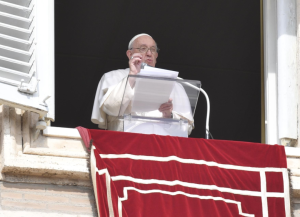 Papa Angelus en el Vaticano